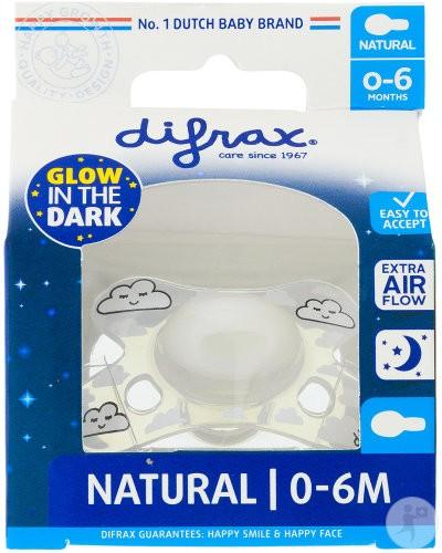 Difrax natural nacht zuigspeen 0-6 maand