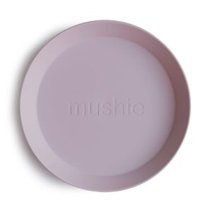 Mushie - 1 bord rond Soft Lilac