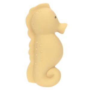 Babybadspeelgoed - natuurlijk rubber, zeepaardje