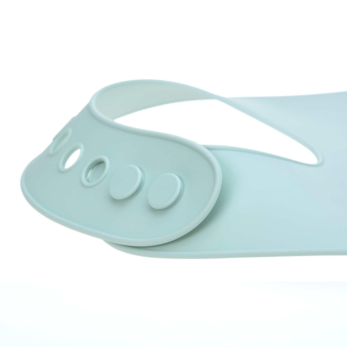 Silicone Bib Little Chums Mouse blue
