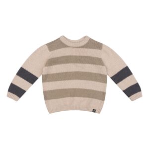 Chunky Knitted Sweater Striped