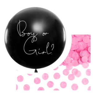 Gigantische gender reveal ballon Ø 1m - girl
