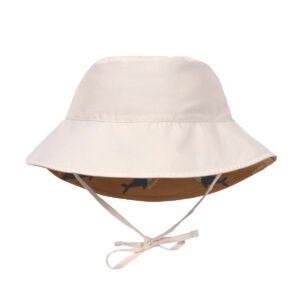 LSF Sun Protection Bucket Hat Whale caramel