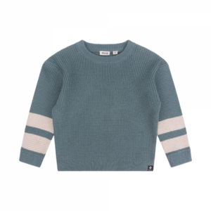 Daily7 - Knitted Sweater Striped - Teal