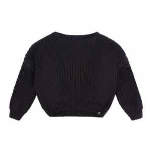 Daily7 - Chunky Knitted Sweater - Black