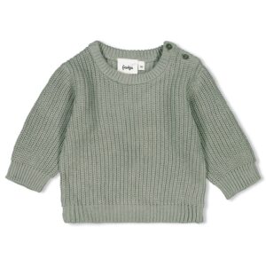 Sweater gebreid - Little Forest Friends mint